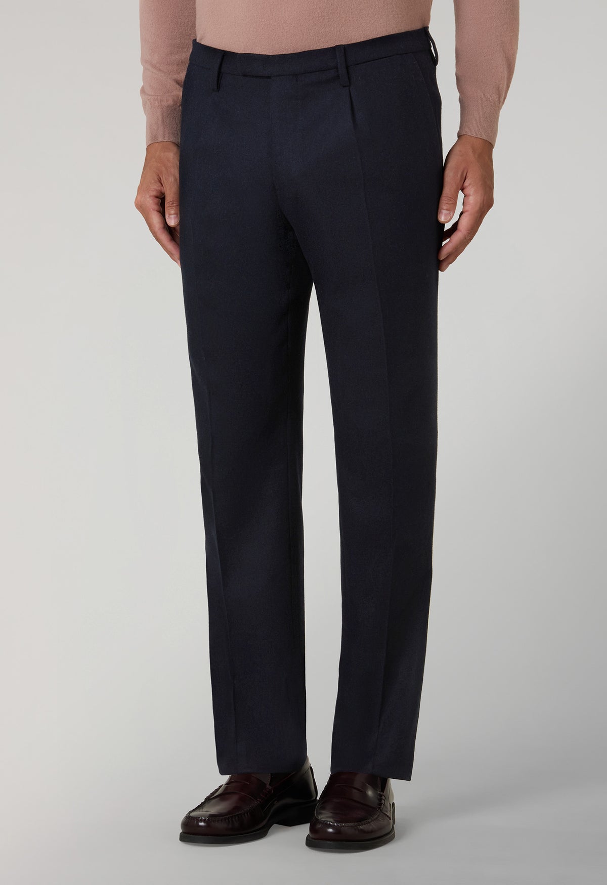 Abito K-Jacket in lana stretch blu scuro