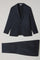 Abito K-Jacket in lana stretch blu scuro