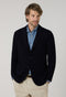 K-Jacket in jersey lavorato nera