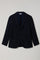 Dunkelblaue K-Jacket aus Strickjersey