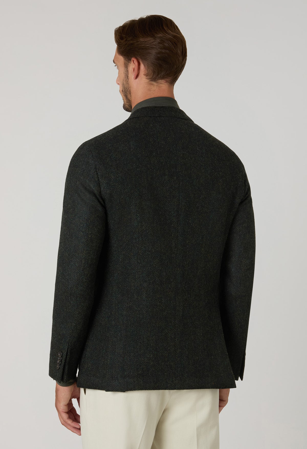 Green Shetland Chevron K-Jacket