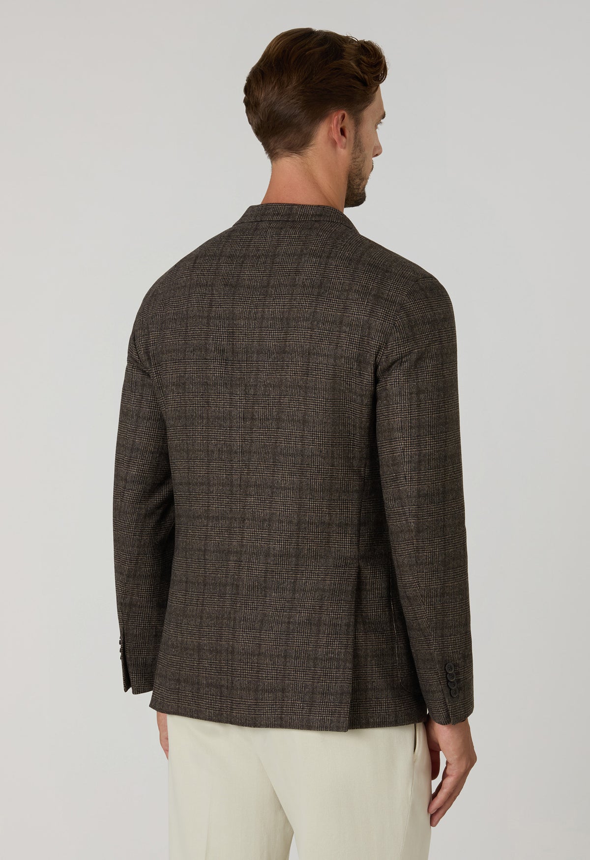 Brown Prince of Wales blend K-Jacket 