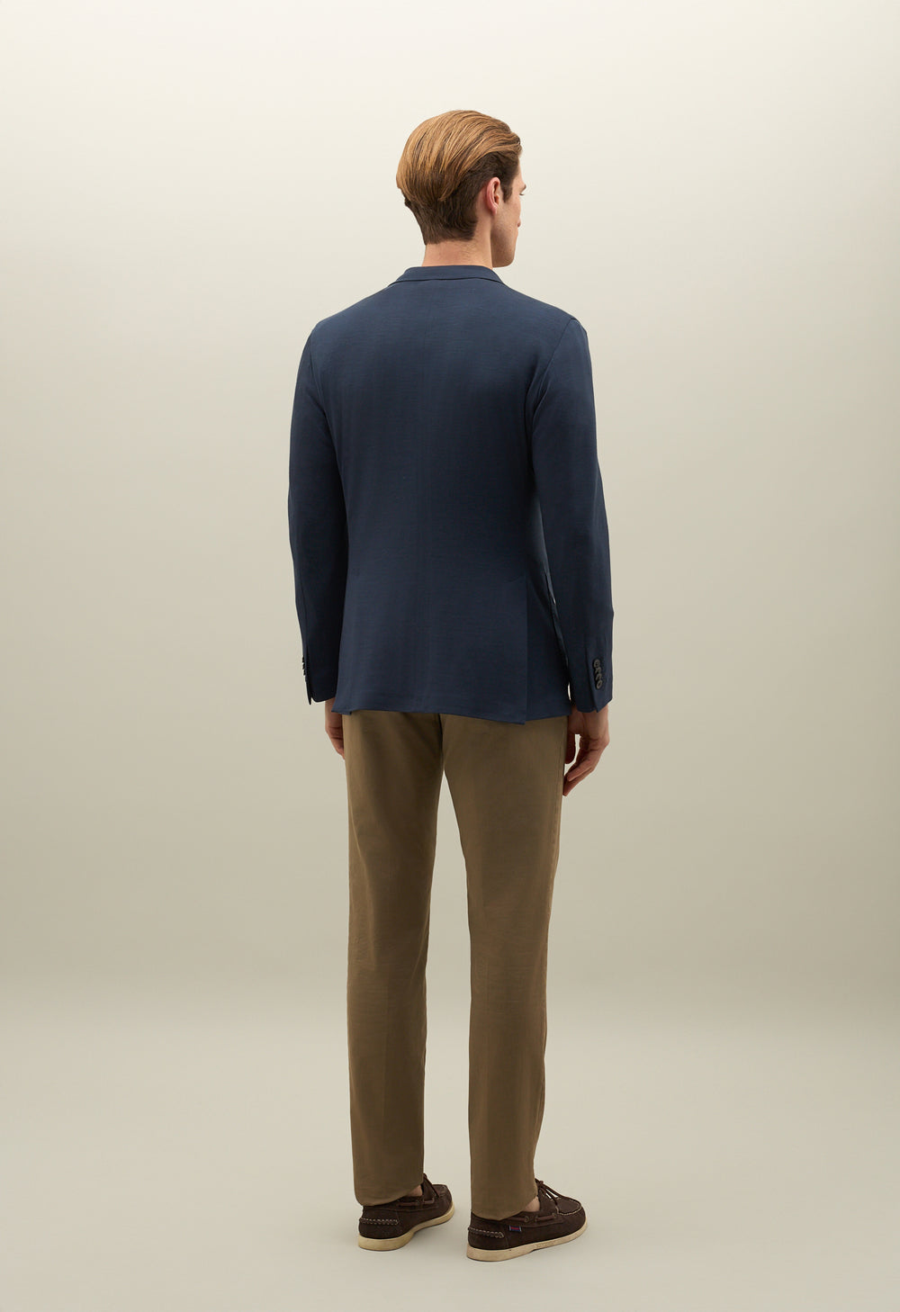 Blue Light Wool Jersey K-Jacket