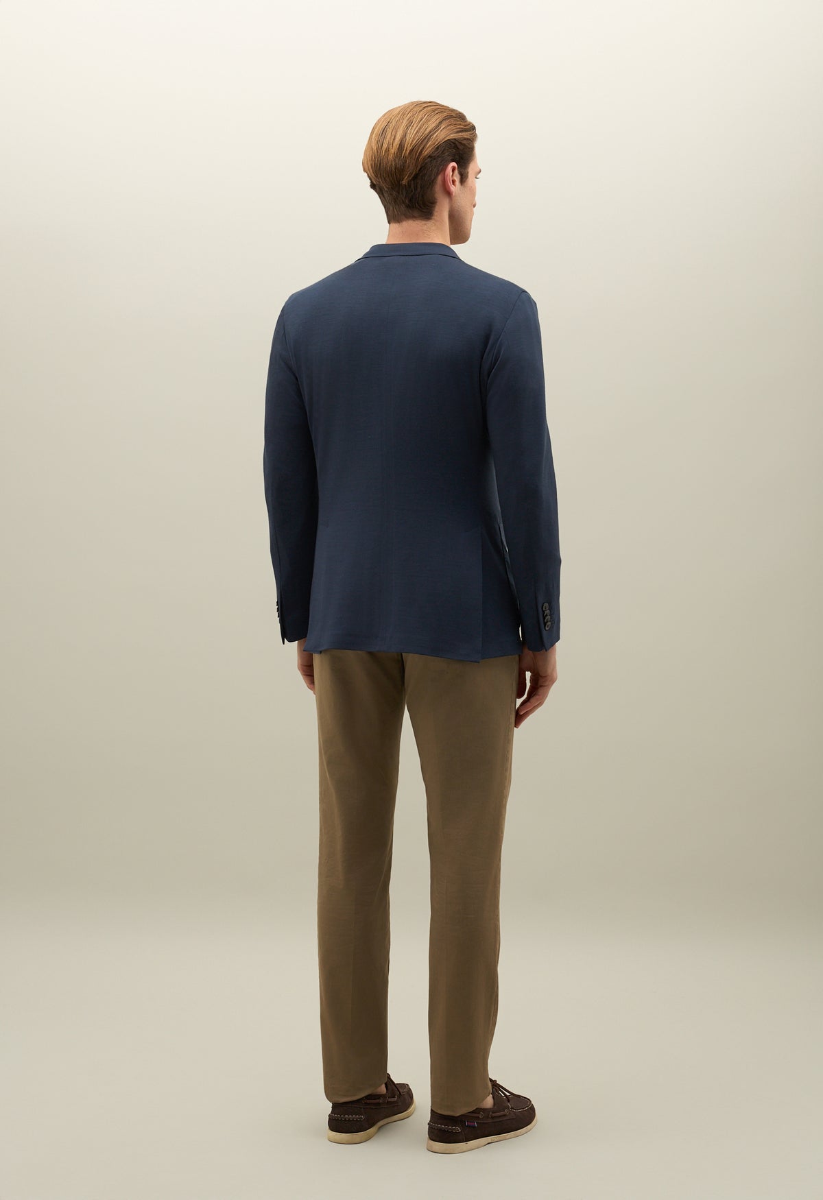 Blue Light Wool Jersey K-Jacket