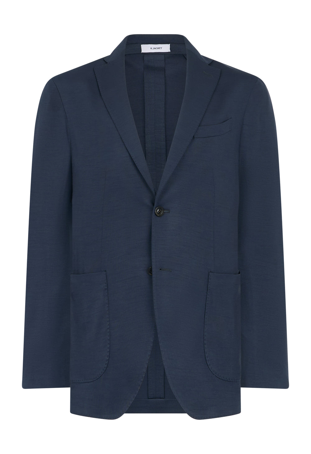 Blue Light Wool Jersey K-Jacket
