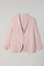 Pink Cotton Cashmere Silk K-Jacket