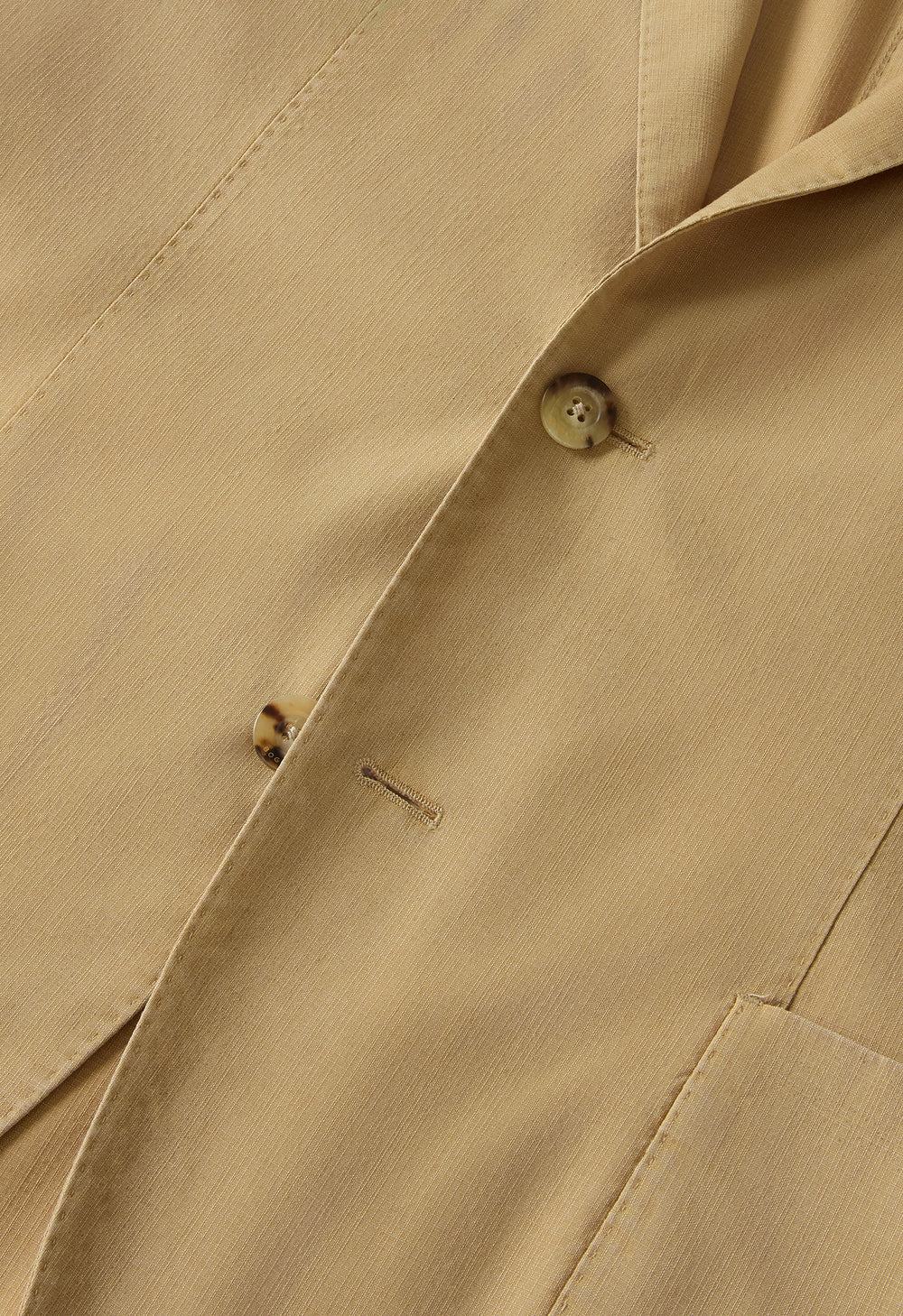 Beige High Performance Wool Cashmere K-Jacket