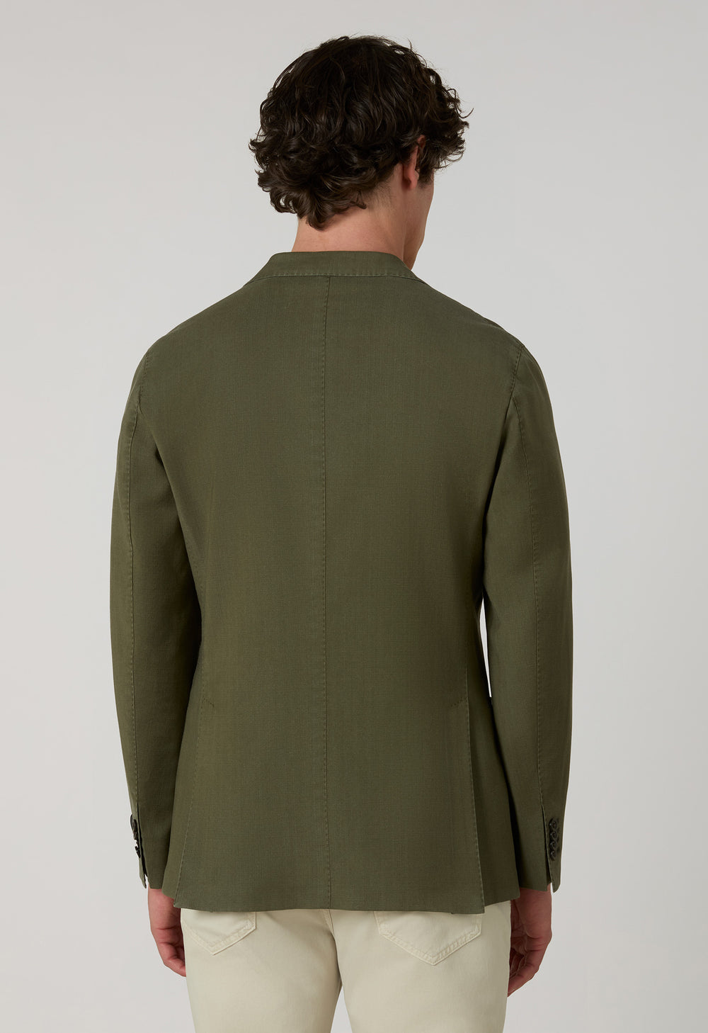 K-Jacket in lana e cashmere High Performance verde