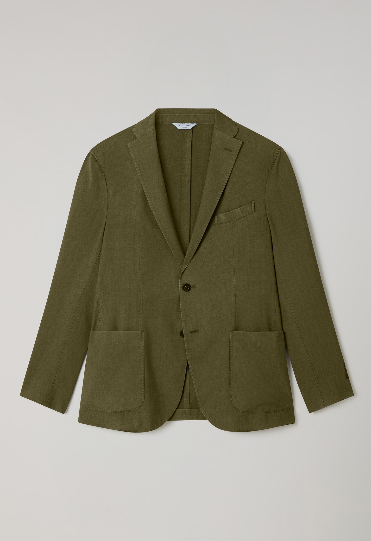 K-Jacket in lana e cashmere High Performance verde