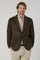 K-Jacket in velluto a costa larga tinto in capo khaki