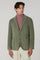 Green Garment Dyed Wide Wale Corduroy K-Jacket