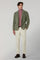 Green Garment Dyed Wide Wale Corduroy K-Jacket