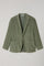 Green Garment Dyed Wide Wale Corduroy K-Jacket