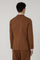 Brown Garment Dyed Soft Cotton K-Jacket