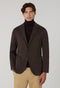 Dark Grey Garment Dyed Soft Cotton K-Jacket