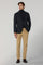 Dark Grey Garment Dyed Soft Cotton K-Jacket