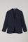 Blue Garment Dyed Supima Cotton K-Jacket