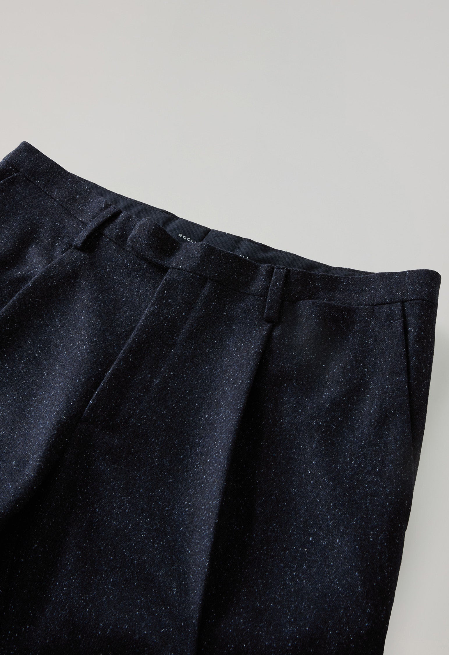 Abito K-Jacket in misto lana e seta blu