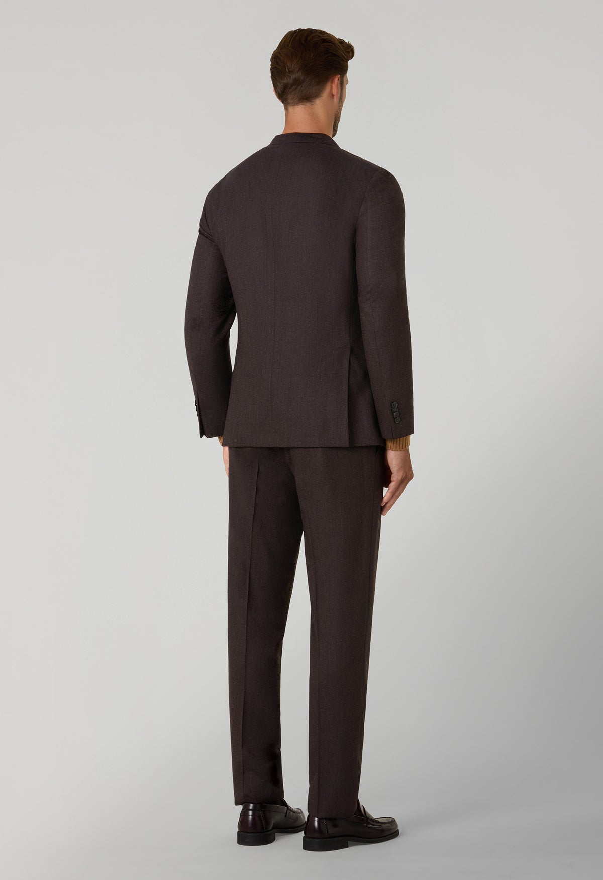 Abito K-Jacket in flanella superlight marrone