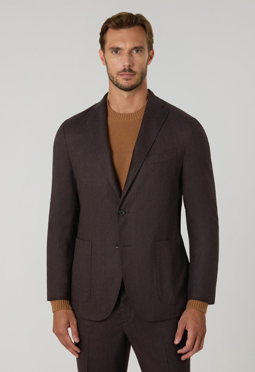 Brown Superlight Flannel K-Suit