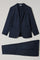 Abito K-Jacket in flanella superlight blu