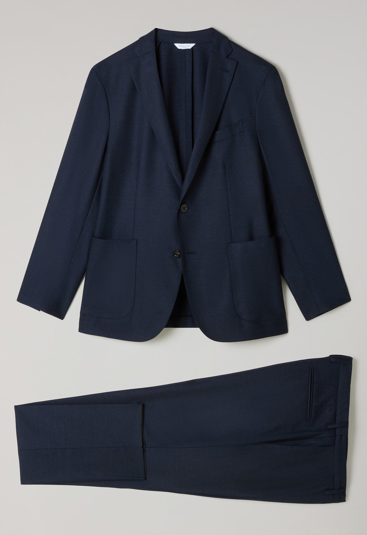 Abito K-Jacket in flanella superlight blu