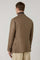 Beige Wool Hopsack K-Jacket