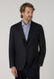 Dark Grey Wool Hopsack K-Jacket