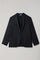 Dark Grey Wool Hopsack K-Jacket