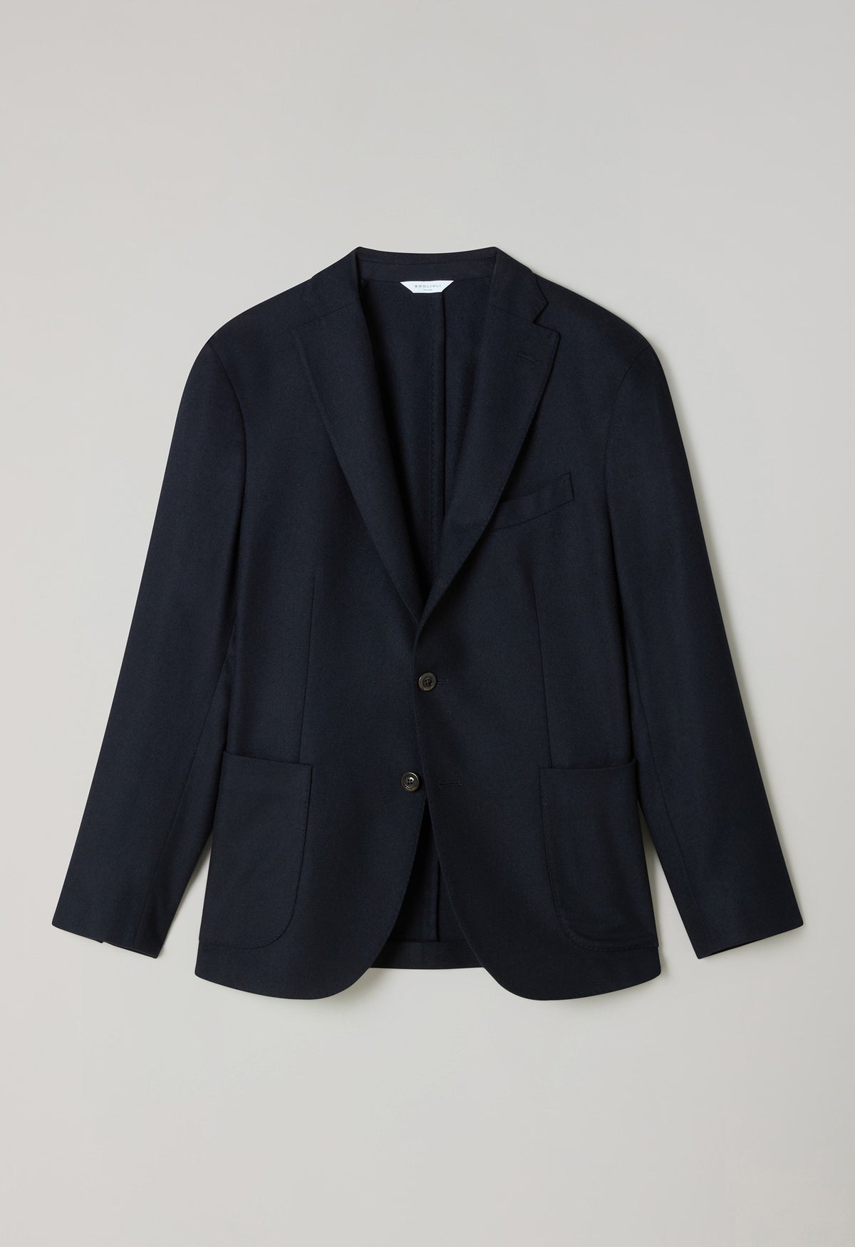 K-Jacket in flanella blu