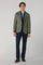 Green Wool Micro-Structure K-Jacket