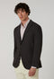 Green Garment Dyed stretch Cotton K-Jacket