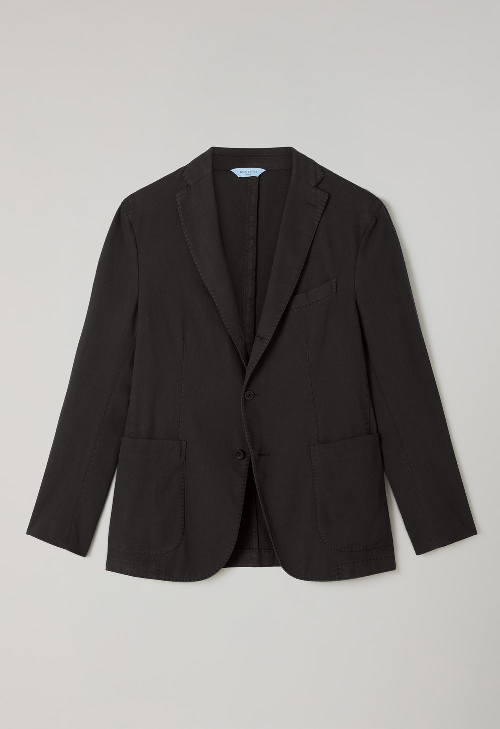 Brown Garment Dyed stretch Cotton K-Jacket