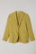 Green Garment Dyed stretch Cotton K-Jacket