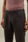 Brown Garment Dyed Linen K-Suit