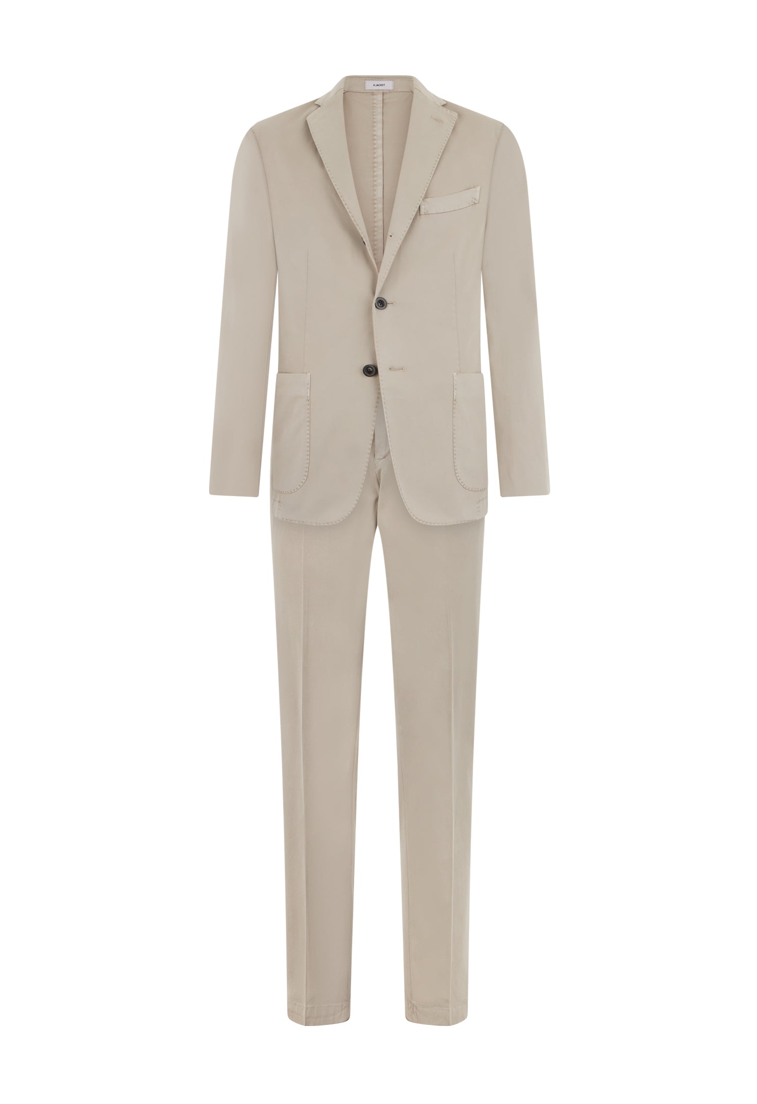 Beige Tinto Terra Stretch Cotton K-Suit