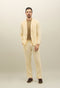 Abito K-Jacket in lino Tinto Terra giallo pastello