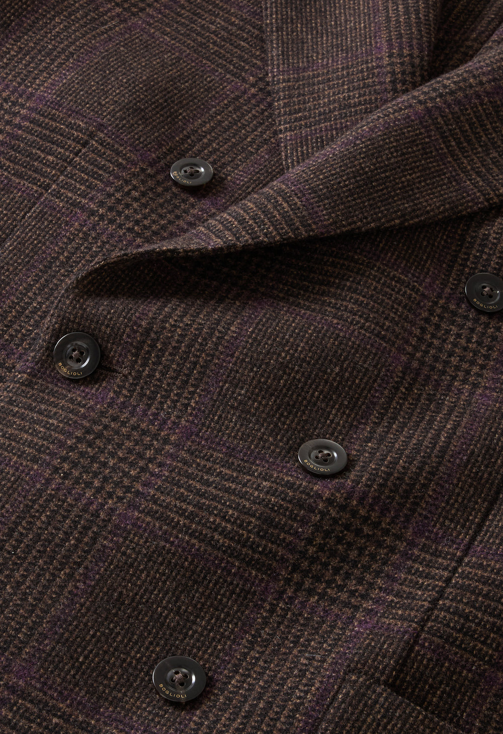 Brown Virgin wool and cashmere K-Jacket