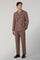 Mauve Superlight Flannel double-breasted K-Suit