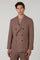 Mauve Superlight Flannel double-breasted K-Suit