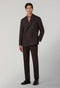 Brown Washed Flannel double-breasted K-Suit