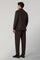 Brown Washed Flannel double-breasted K-Suit