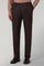 Brown Washed Flannel double-breasted K-Suit