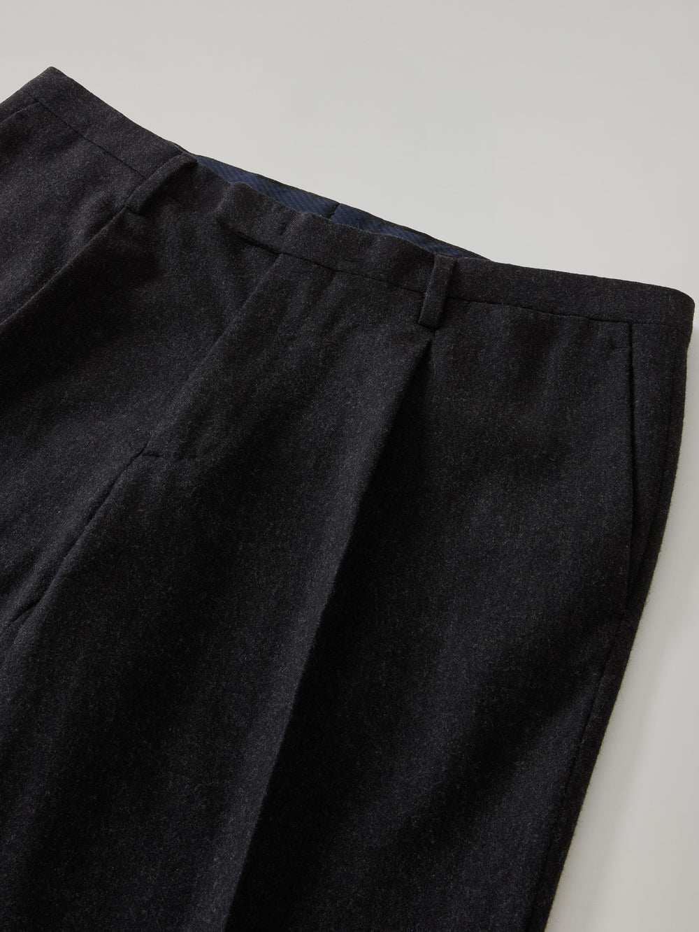 Dark Green Washed Flannel double-breasted K-Suit