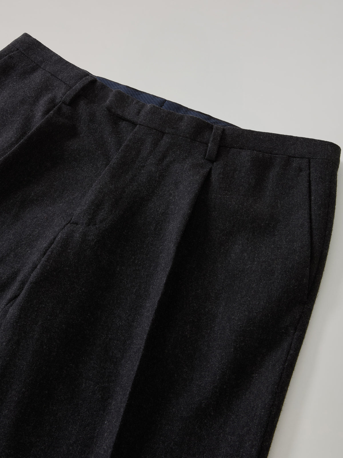 Dark Green Washed Flannel double-breasted K-Suit