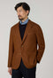 Dark Grey Garment Dyed Wool K-Jacket 