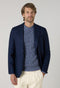 K-Jacket  in lana tinta in capo marrone