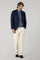 Blue Garment Dyed Wool K-Jacket 