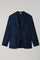 Blue Garment Dyed Wool K-Jacket 