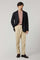 Dark Grey Garment Dyed Wool K-Jacket 
